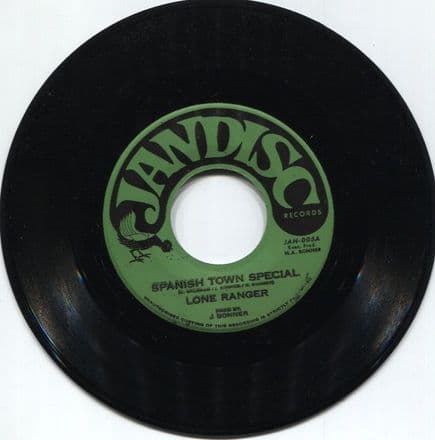Lone Ranger - Spanish Town Special / Black Emeralds - Version (Jandisc) 7