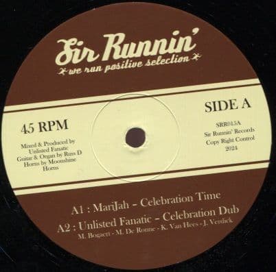Marijah - Celebration Time / Dub / Saimn-I - Crisis / Dub (Sir Runnin') 12