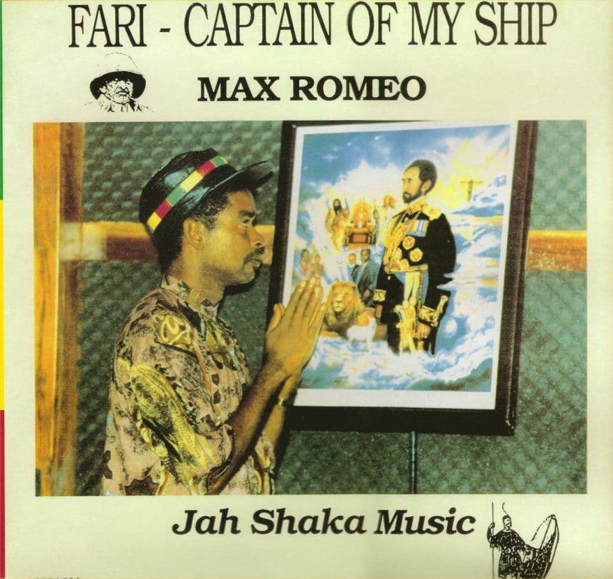 Max Romeo - Fari - Captain Of My Ship Jah Shaka Music LP