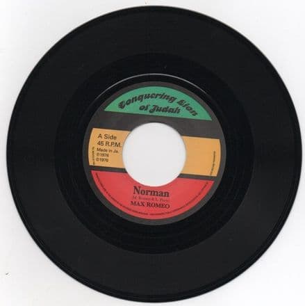 Max Romeo - Norman / Upsetters - Norman Dub (Conquering Lion Of Judah) UK 7