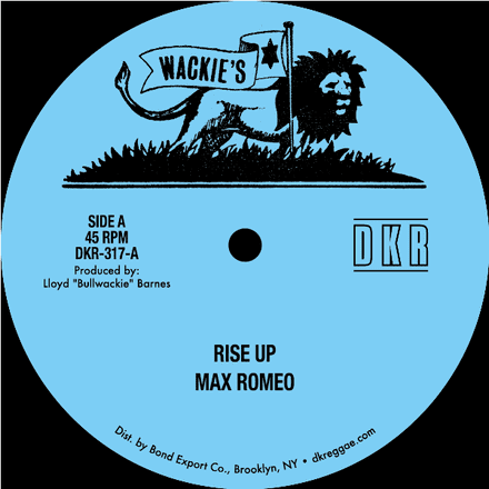 Max Romeo - Rise Up /  Tyrone Evans  - Rise Up (LP Mix) (Wackie's/ DKR) 12