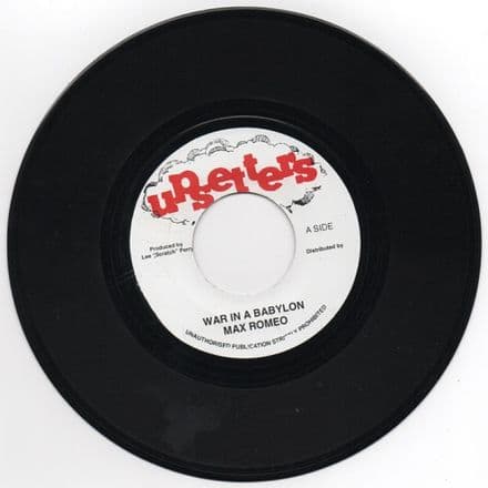 Max Romeo - War In A Babylon / version (Upsetters) 7