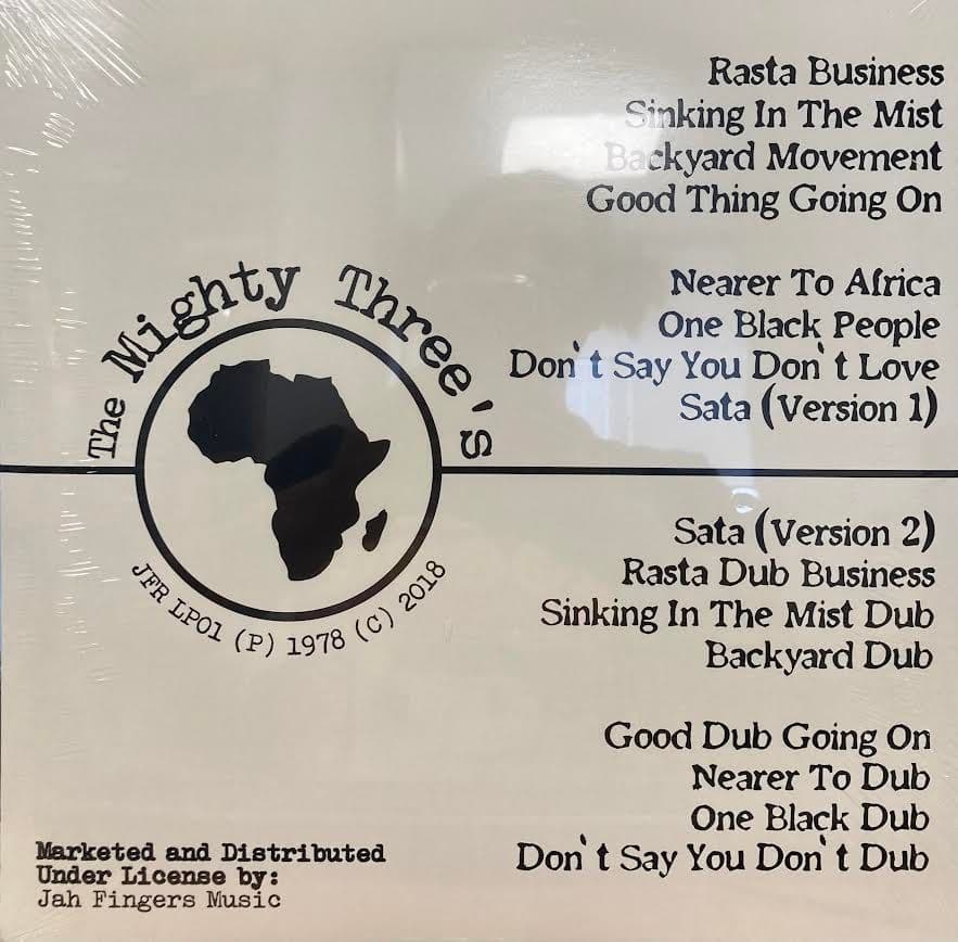 Mighty Threes - Africa Shall Stretch Forth Her Hand Jah Fingers 2xLP