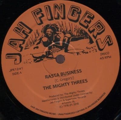 12'' Mighty Three - Rasta Business