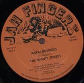 Mighty Threes - Rasta Business / Sata (Jah Fingers) 12"