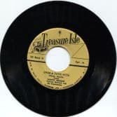 Monty Morris & The Supersonics - Over & Done With / Baba Brooks Band - The Clock (Treasure Isle) 7"