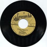 Monty Morris & The Supersonics - Over & Done With / Baba Brooks Band - The Clock (Treasure Isle) 7"