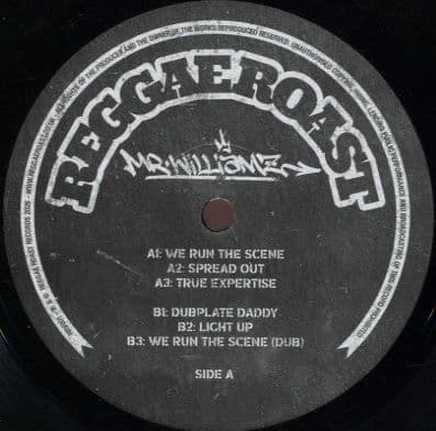 Mr Williamz - We Run The Scene (Reggae Roast) LP