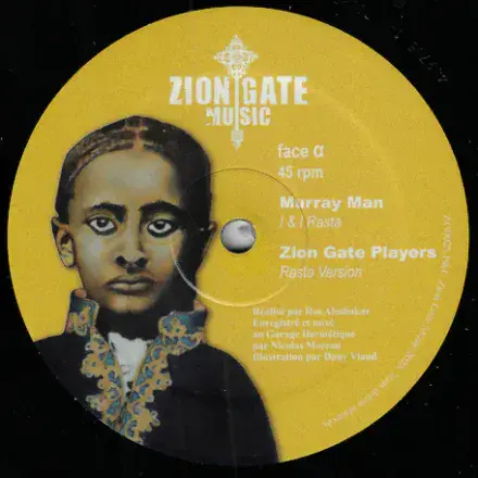 Murray Man – I & I Rasta / Far East - Rastafari (Zion Gate Music) 12