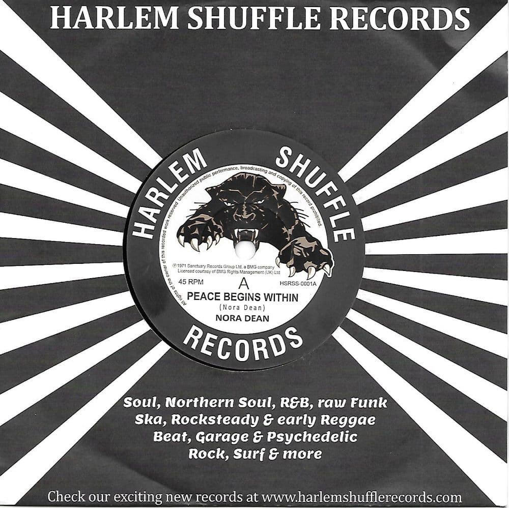 Nora Dean Peace Begins Within/Ay Ay Ay Ay AngieLaLa Harlem Shuffle
