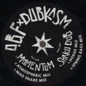 OBF X Dubkasm - Momentum / Atmospheric Mix / Mad Snare Mix / Shaku Dub / Horns Mix (Dubquake) 12"
