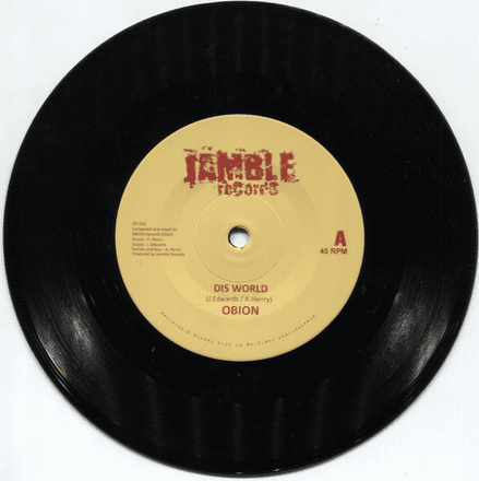 Obion - Dis World /Dis Dub (Jamble Records)  7
