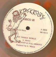 ORIGINAL PRESS Sugar Minott - My Whole World / Dub Black