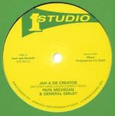 Papa Michigan & General Smiley - Jah A De Creator (Studio One / Soul Jazz) UK 12"