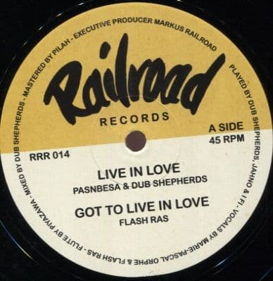 Pasnbesa & Dub Shepherds - Live In Love / Dub Shepherds - Live In Dub (Railroad Records) 12