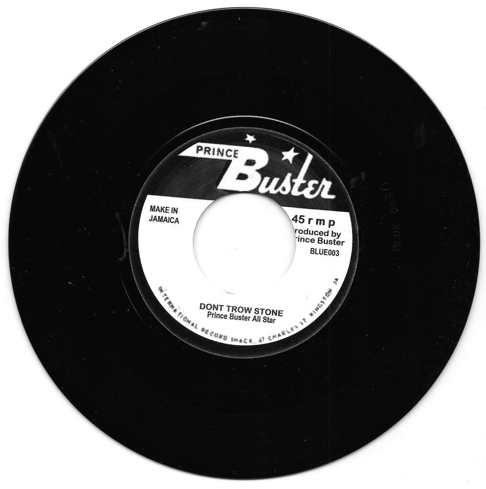 Prince Buster All Stars - Don t Throw Stone / Count Machukie 