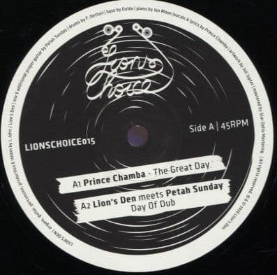 Prince Chamba - The Great Day / Day Of Dub / Upful Troods / Upful Dubs (Lion's Den Records) 12
