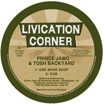 Prince Jamo - One More Drop  (Livication Corner ) 12