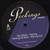 Ras Sherby - Warning / Tenna Star -Worries In The Dance / Macka B - Up Ye Mighty Race(Peckings) 12"