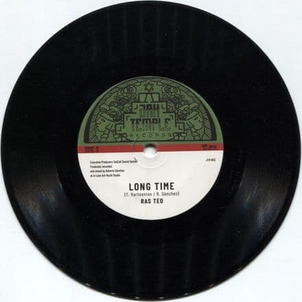 Ras Teo - Long Time / Lone Ark Riddim Force - Long Time Dub (Jah Temple Records) 7