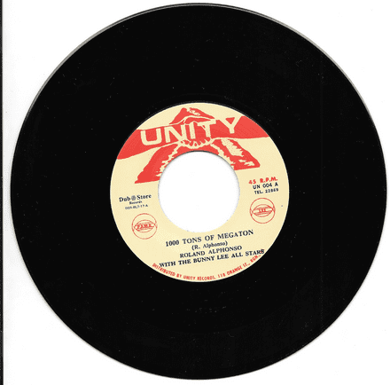 Roland Alphonso -1000 Tons of Megaton / Musical Resurrection (Unity / Dub Store) 7