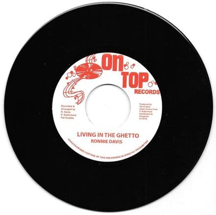 Ronnie Davis - Living In The Ghetto / Paradise Dub (On Top) 7