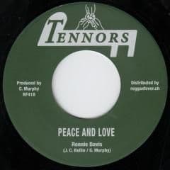 Ronnie Davis - Peace And Love / Baby Come Home (Tennors / Reggae Fever) 7