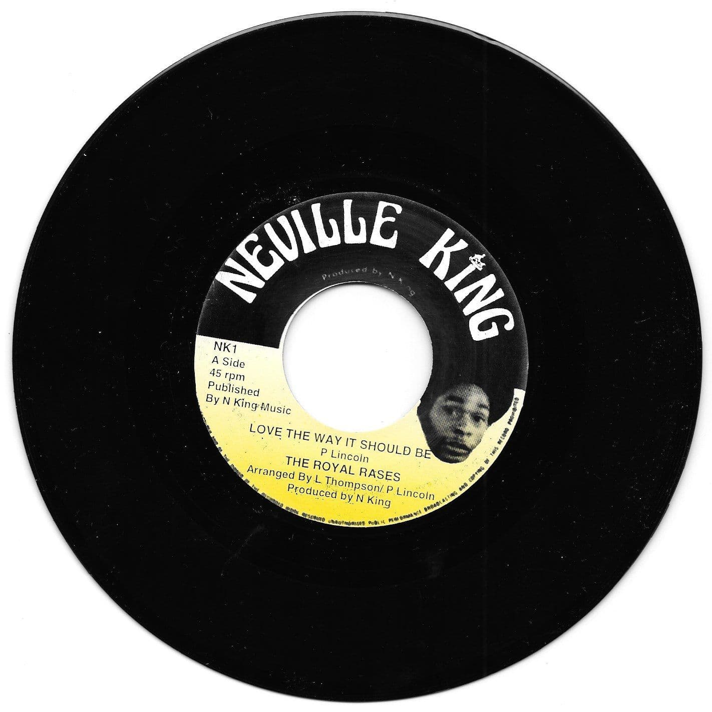 英7”  Rasses Love The Way It Should Be NK1 Neville King /00080 Royal Rases - Love The Way It Should Be / Dub The Way It Should Be