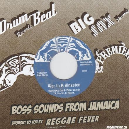 Rupie Martin & Peter Austin - War In A Kingston  (Stud/Reggae Fever) 7