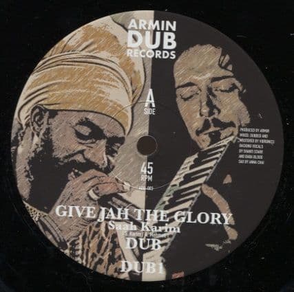 Saah Karim - Give Jah The Glory / Version / Version 2 (Armin Dub Records) 12