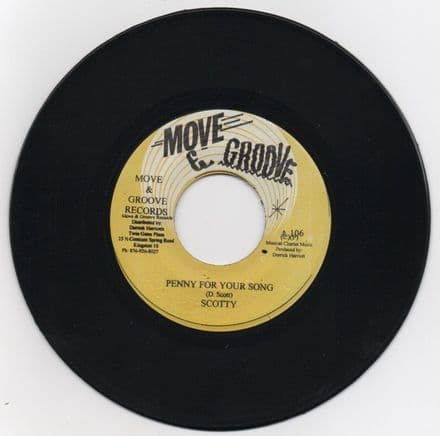 Scotty - Penny For Your Song / Crystalites - Penny Version (Move & Groove) JA 7