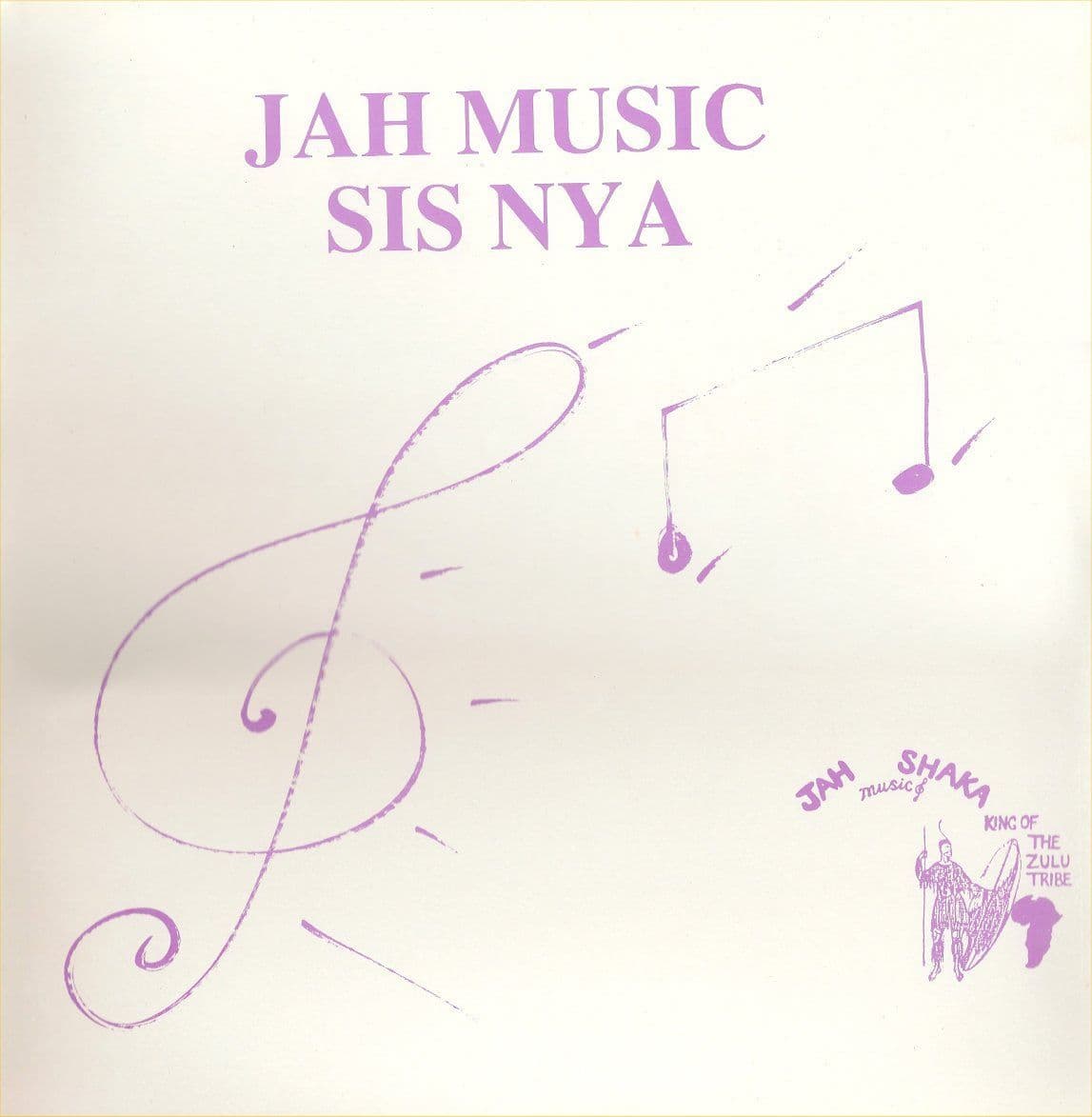 レゲエ　UK JAH SHAKA JAH MUSIC SIS NYA Sis Nya - Jah Music Jah Shaka Music LP