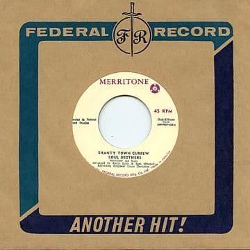 Soul Brothers - Shanty Town Curfew / Laxton Ford - Finders Keepers (Merritone / Dub Store) JPN 7