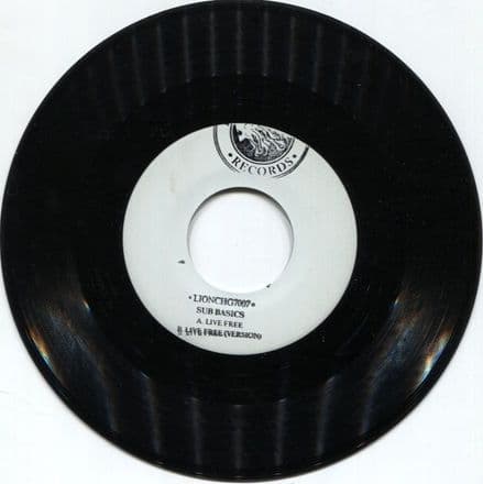 Sub Basics - Live Free / Version (Lion Charge Records) 7