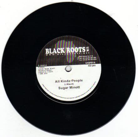 Sugar Minott - All Kinda People / version (Black Roots UK) UK 7