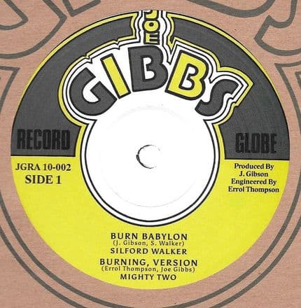 Sylford Walker- Burn Babylon  / Jah Golden Pen (Joe Gibbs) 10
