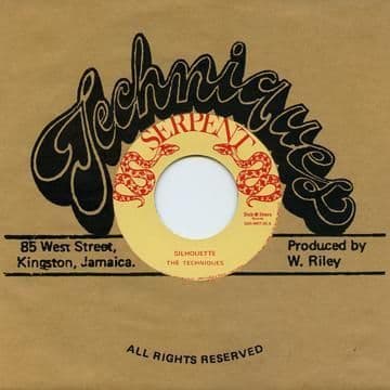 Techniques - Silhouette / Travelling Man (Techniques / Dub Store Records) JPN 7