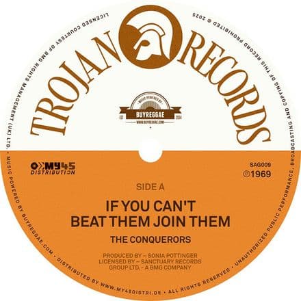The Conquerors - If You Can't Beat Them Join Them (Trojan / Buy Reggae) 7