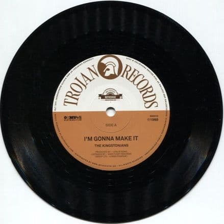 The Kingstonians - I'm Gonna Make It / I Need You Tomorrow (Trojan Records / Buy Reggae) 7