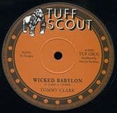 Tommy Clarke - Wicked Babylon / Hopeton Lindo - Territory / dubwise (Tuff Scout) UK 10"