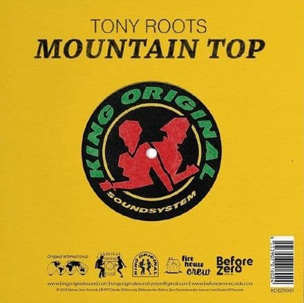 Tony Roots - Mountain Top / Firehouse Crew - Jah Love  (Before Zero) 7