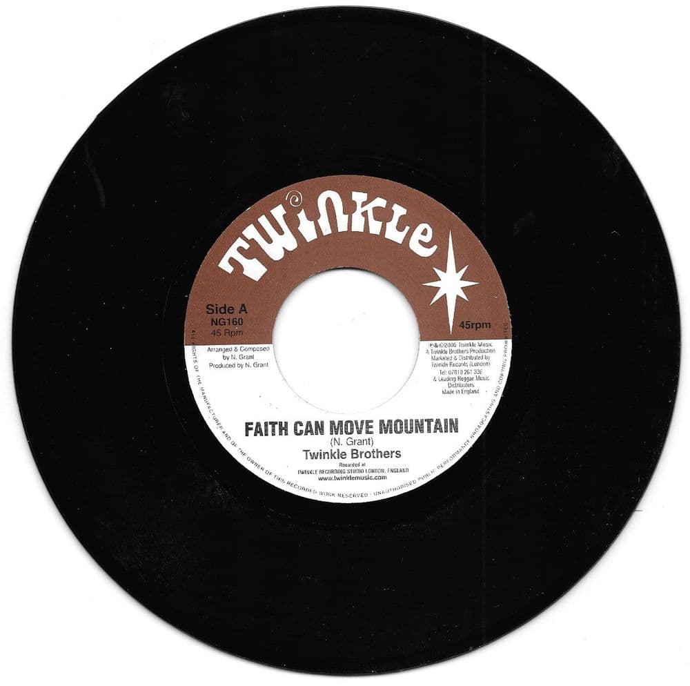 Twinkle Brothers Faith Can Move Mountain / version Twinkle 7"