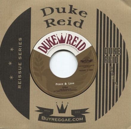 U-Roy - Peace & Love / Tommy McCook - The World Needs Love (Duke Reid / Buy Reggae) 7