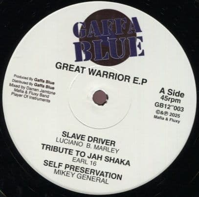 Various - Great Warrior EP (Gaffa Blue) 12