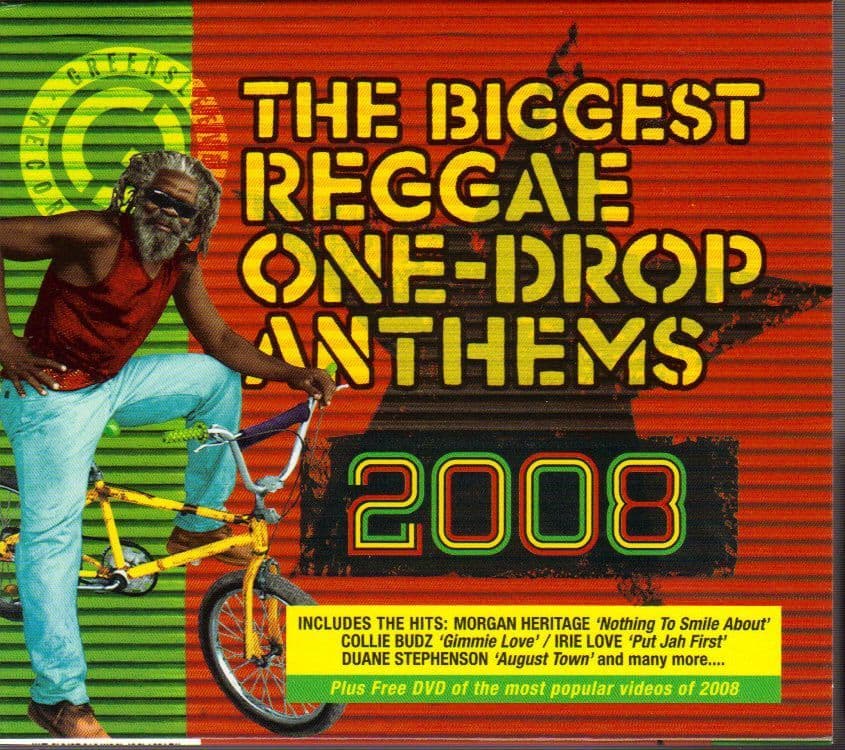 Various - The Biggest Reggae One-Drop Anthems 2008 Greensleeves CD/DVD