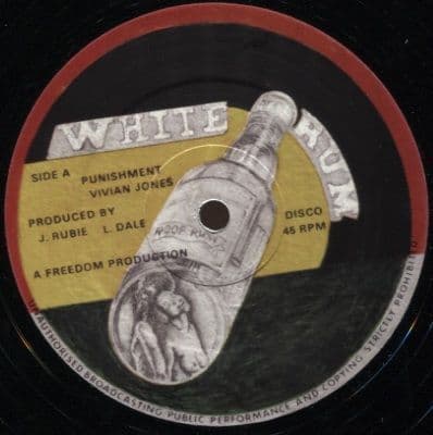 Vivian Jones – Punishment / Wop-A-Juby-Wop (Freedom Sounds/White Rum) 12