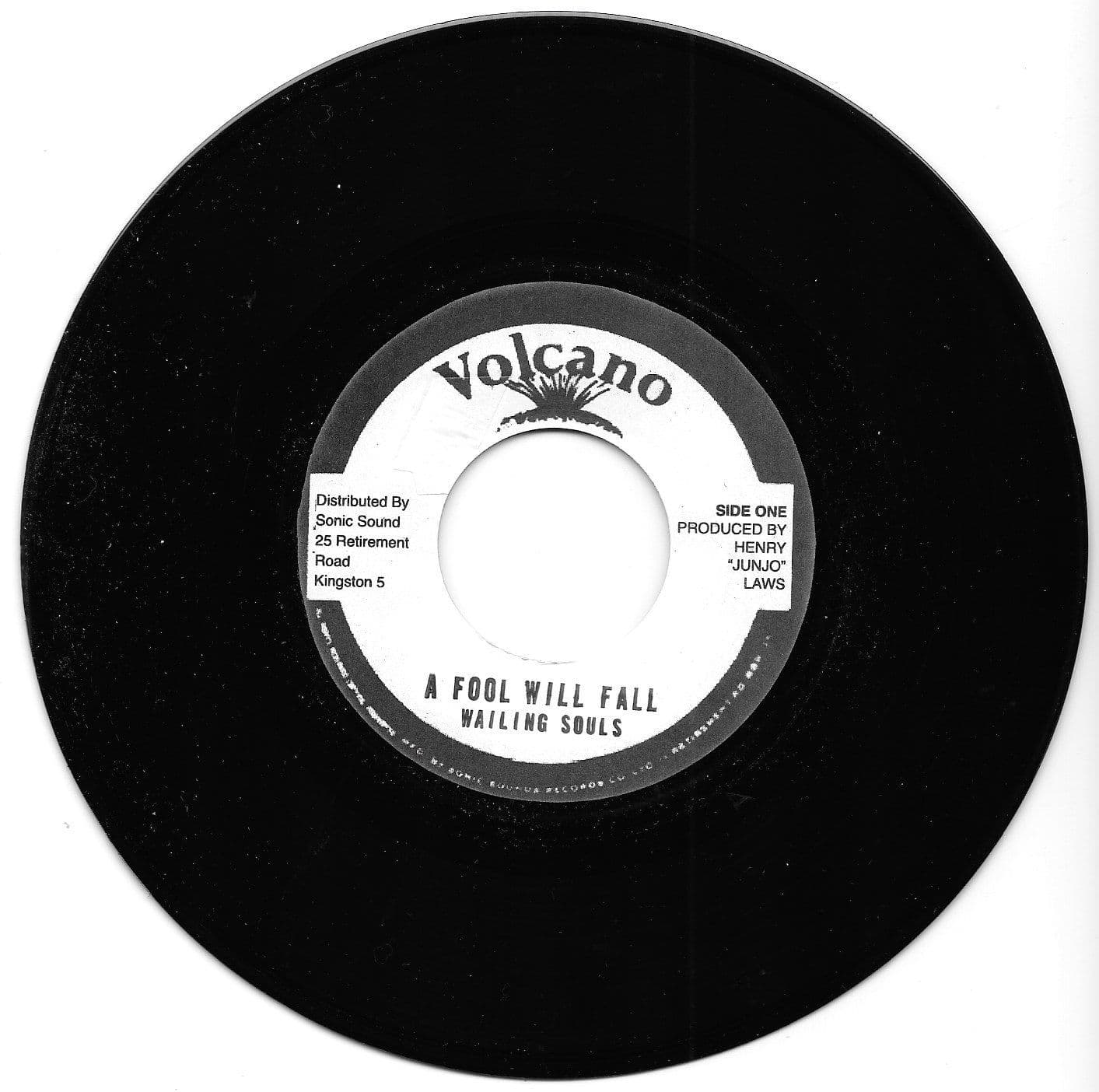 Wailing Souls - A Fool Will Fall / Roots Radics - version Volcano 7