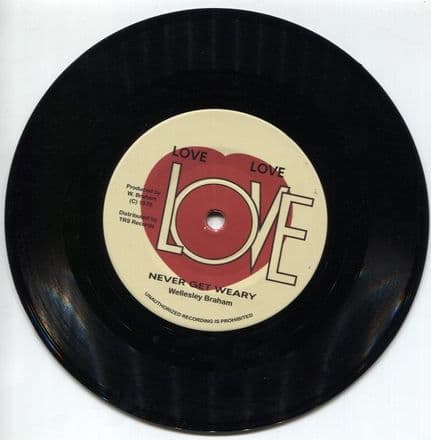 Wellesley Braham - Never Get Weary / version (Love) 7