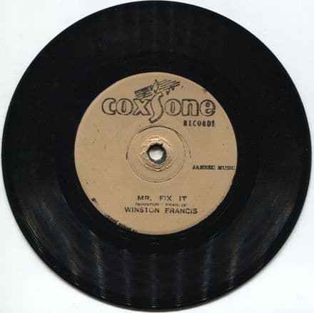 Winston Francis - Mr. Fix It / Sound Dimension - Struggler (Coxsone) JA 7