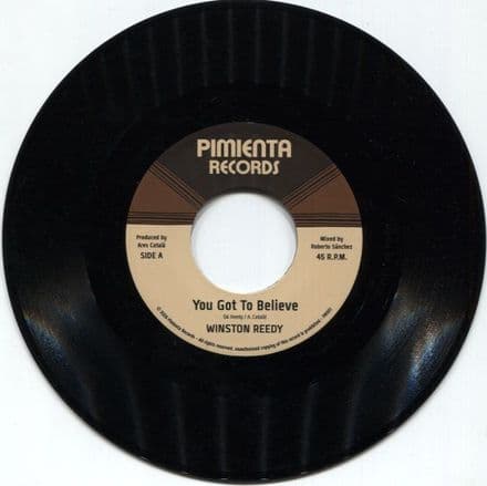 Winston Reedy - You Got To Believe / dub (Pimienta Records) 7